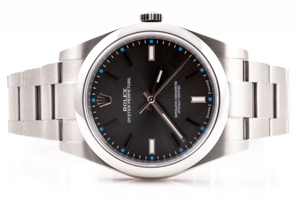 Rolex Oyster Perpetual Mens Watch 114300