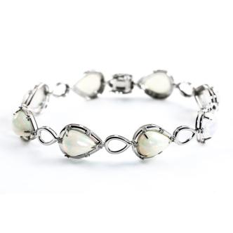 17.91ct Opal and Diamond Bracelet