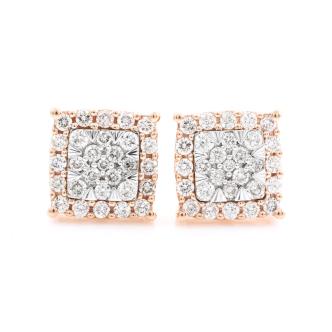 0.78ct Diamond Earrings
