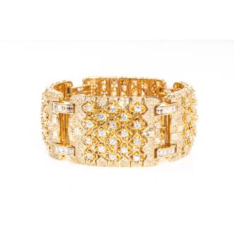 19.53ct Diamond Bracelet 18ct 144.2g