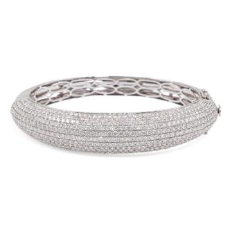 10.00ct Diamond Bangle