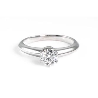 Tiffany & Co Solitaire Diamond Ring