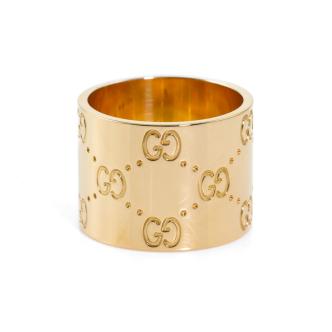 Gucci Icon Wide Band Ring