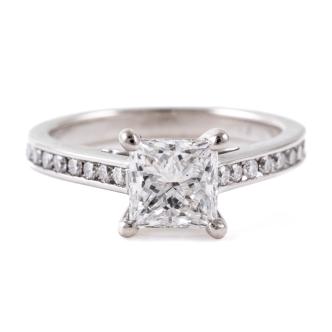 1.51ct Diamond Solitaire Ring GIA E VS2