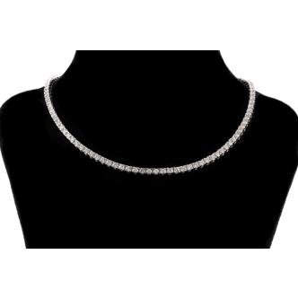 4.61ct Diamond Tennis Necklace