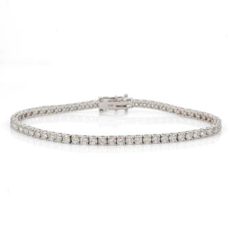 3.69ct Diamond Tennis Bracelet