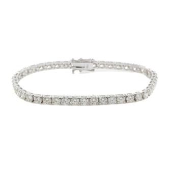 8.73ct Diamond Tennis Bracelet