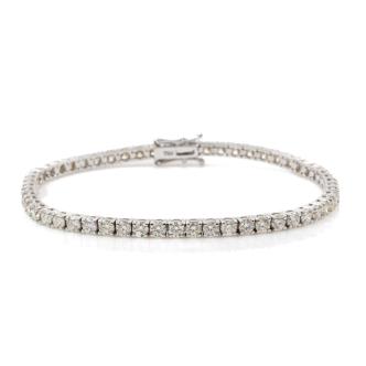 5.87ct Diamond Tennis Bracelet