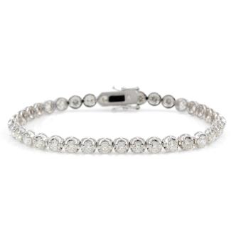 6.12ct Diamond Tennis Bracelet