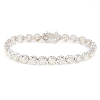 11.28ct Diamond Tennis Bracelet