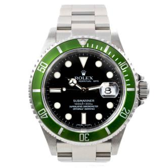 Rolex Submariner "Kermit" Watch 16610LV