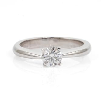 0.50ct Diamond Solitaire Ring GIA D VVS1