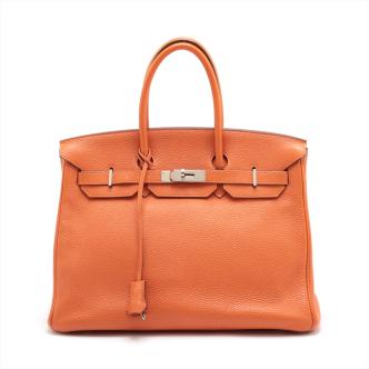 Hermes Birkin 35 Togo Orange