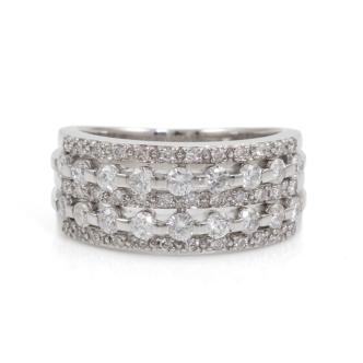 0.99ct Round Diamond Dress Ring