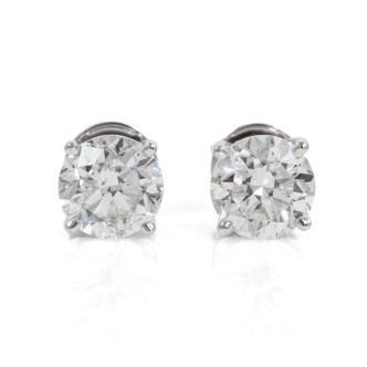 4.01ct Diamond Studs GIA H SI2, I SI2