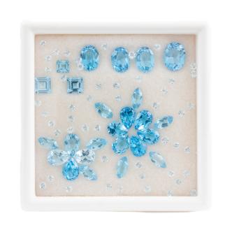 24.33ct Parcel of Blue Topaz