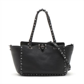 Valentino Small Calfskin Rockstud Bag