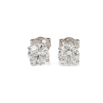 1.40ct Diamond Studs GIA E IF