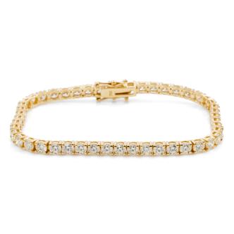 7.89ct Diamond Tennis Bracelet