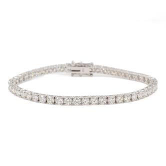 7.58ct Diamond Tennis Bracelet