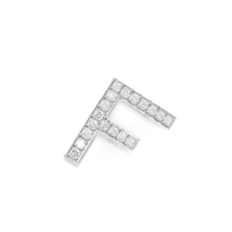 0.34ct Diamond F Pendant