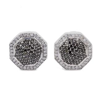 Black & White Diamond Earrings