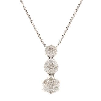 1.00ct Diamond Dress Pendant