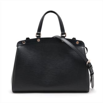 Louis Vuitton Black Epi Brea MM