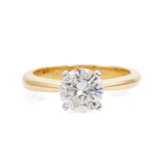 1.37ct Diamond Solitaire Ring GIA J SI1