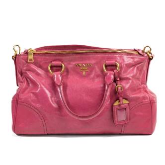 Prada Vitello Shine 2way Bag