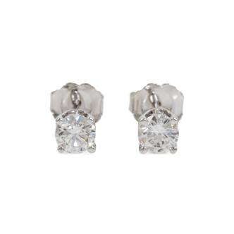 0.60ct Diamond Studs GIA D-E VVS1