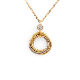 Cartier Trinity Diamond Necklace
