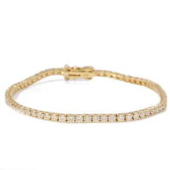 3.36ct Diamond Tennis Bracelet