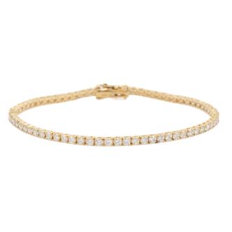 3.41ct Diamond Tennis Bracelet