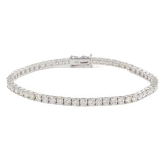 5.84ct Diamond Tennis Bracelet