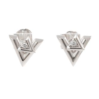 Louis Vuitton Volt Diamond Earrings