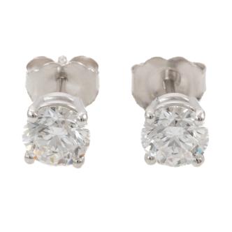 1.11ct Diamond Studs GIA D VVS1