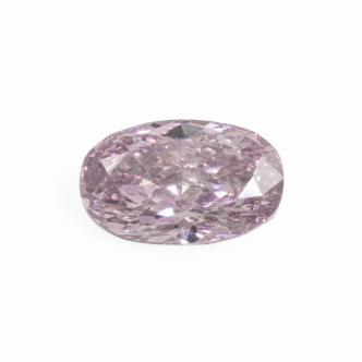 0.25ct Oval Purple-Pink Diamond GIA GSL