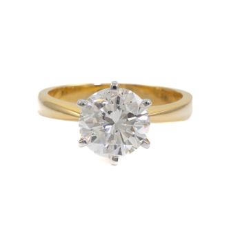 2.90ct Diamond Solitaire Ring GSL