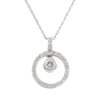 1.01ct Diamond Dress Pendant