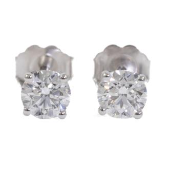 0.81ct Diamond Studs GIA D VS1