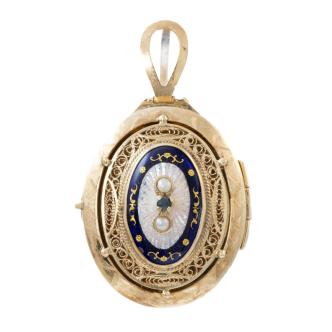 14ct Yellow Gold Locket Pendant 25g