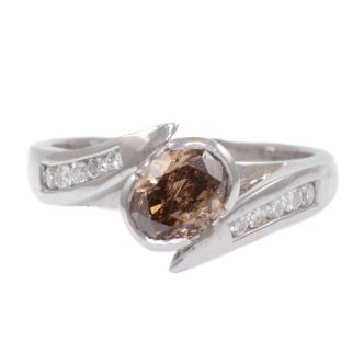 1.04ct Champagne Diamond Ring