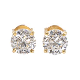 2.00ct Diamond Studs GIA G SI1, H SI1