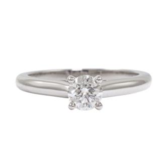 Cartier Solitaire 1895 Diamond Ring GIA