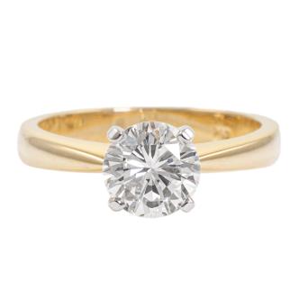 1.30ct Diamond Solitaire Ring GIA J VVS2