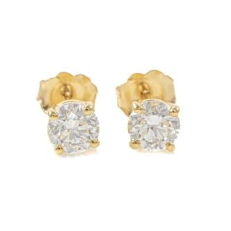 1.00ct Diamond Studs D VS2, E VS1
