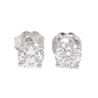 1.00ct Diamond Studs GIA D E VS1