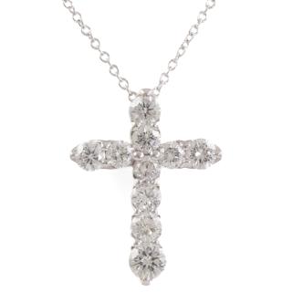 1.06ct Diamond Cross Pendant