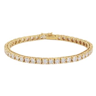 6.27ct Diamond Tennis Bracelet